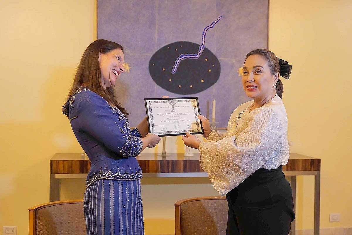 France honors Legarda