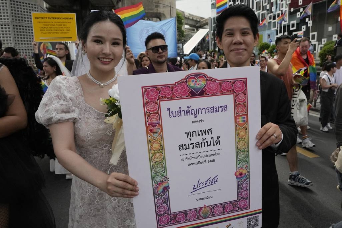 Thai King Signs Same Sex Marriage Into Law The Manila Times