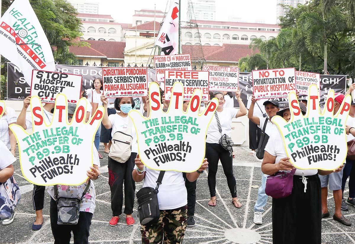 Health care groups seek stop to 'raid' on PhilHealth funds