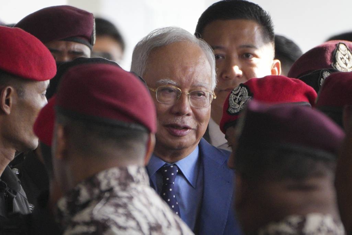 Former Malaysian Prime Minister Najib takes the stand in the 1MDB trial