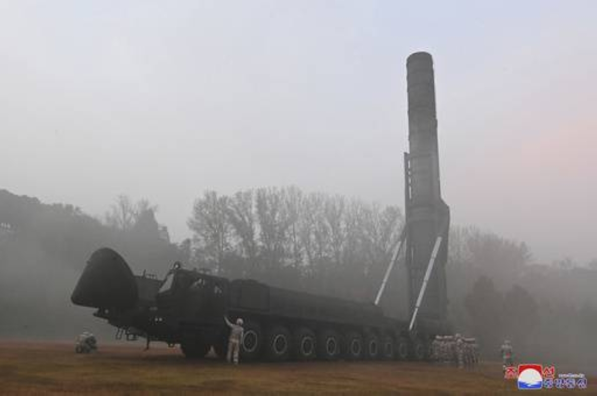 US flies long-range bomber after South Korea launches ICBM