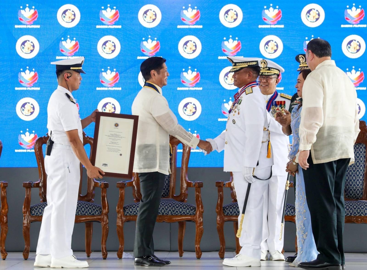 President tells new Navy chief: Lead with integrity