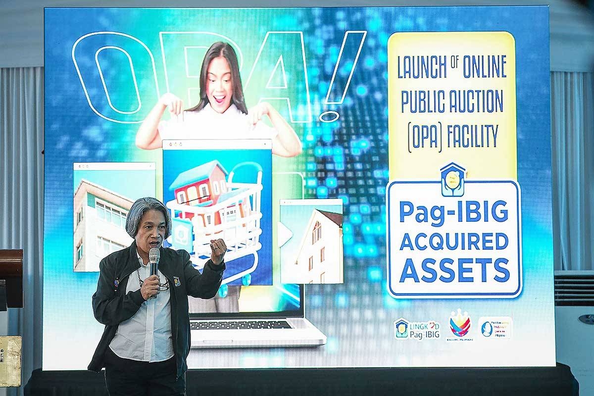 Pag-IBIG launches online public auction