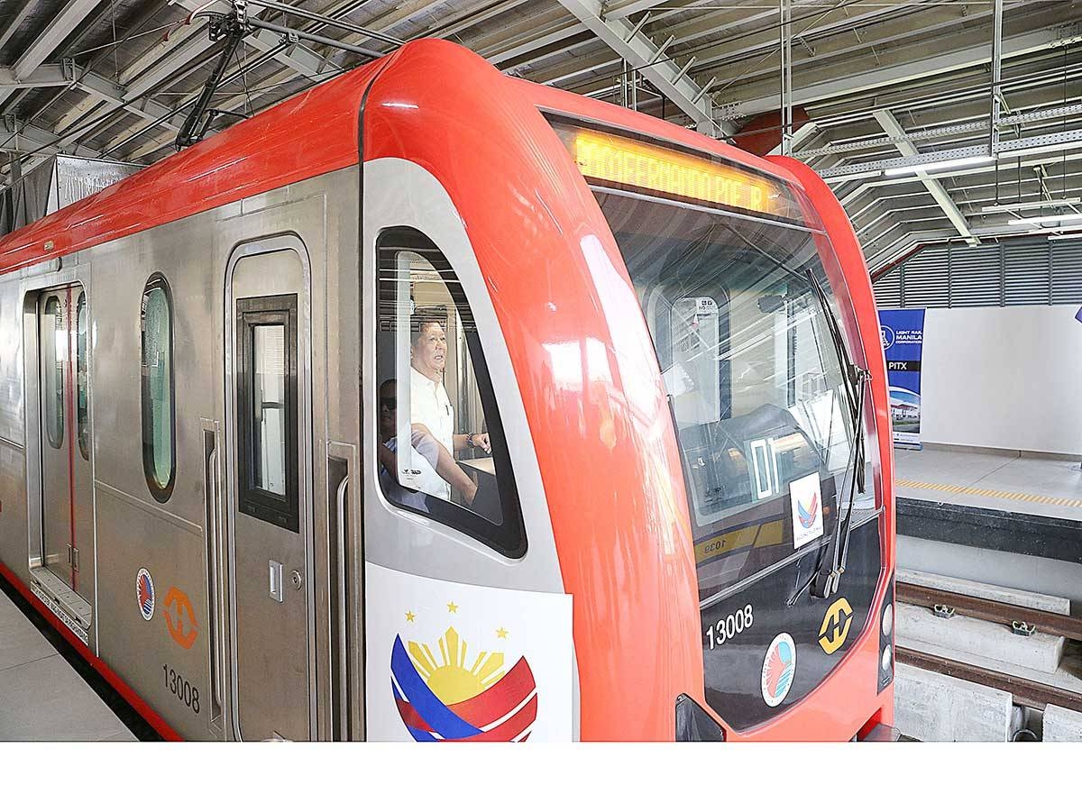 Marcos opens LRT-1 Cavite extension’s first 5 stations