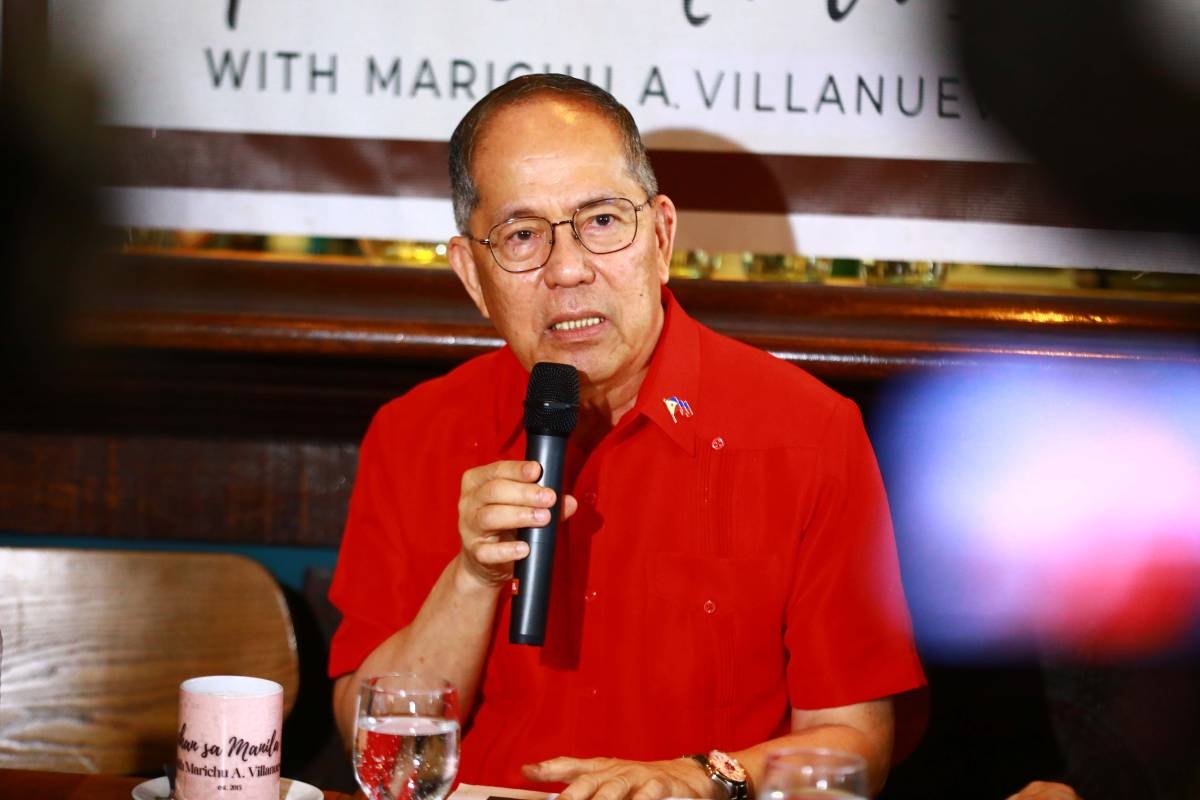 Labor Secretary Bienvenido Laguesma. PHOTO BY MIKE ALQUINTO