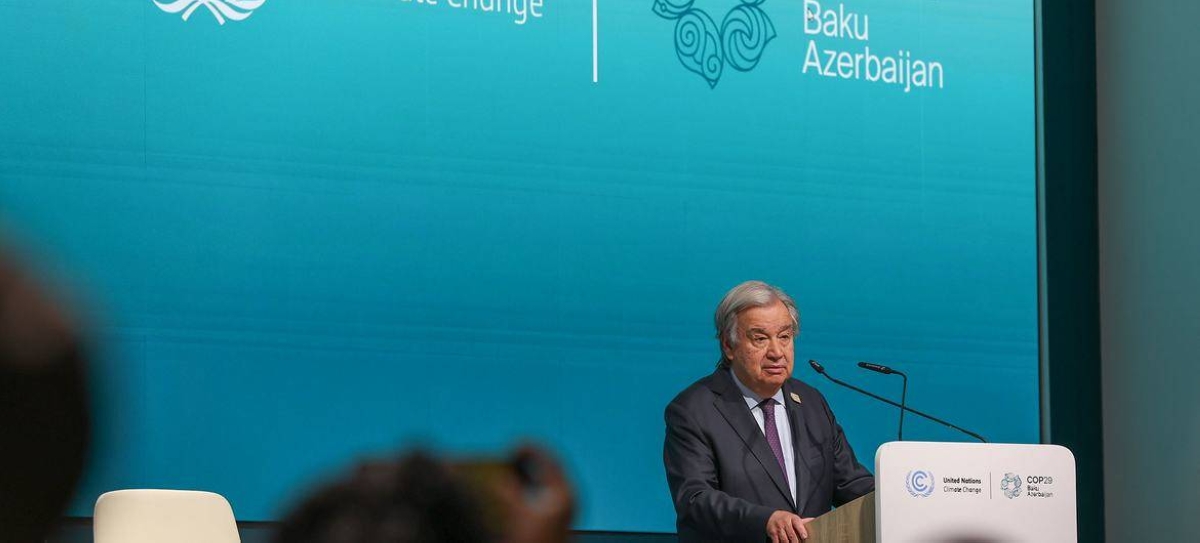 COP29 countdown: Failure on climate finance 'not an option', says Guterres