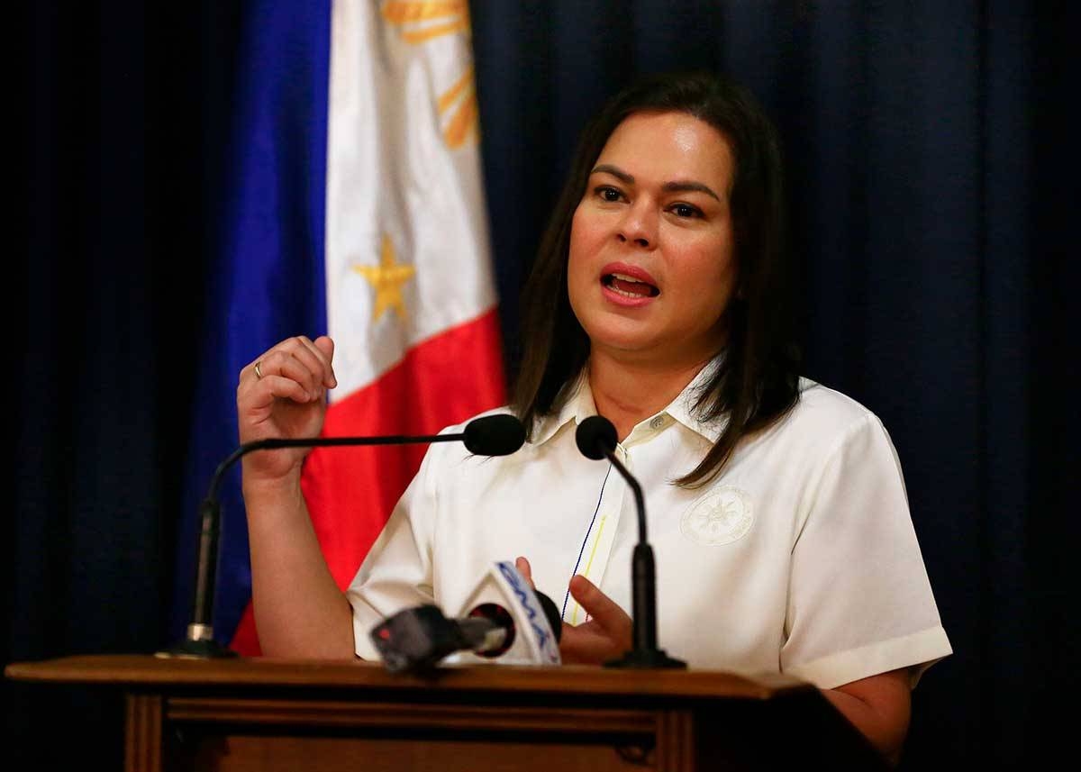 Vice President Sara Duterte. PHOTO: MIKE ALQUINTO