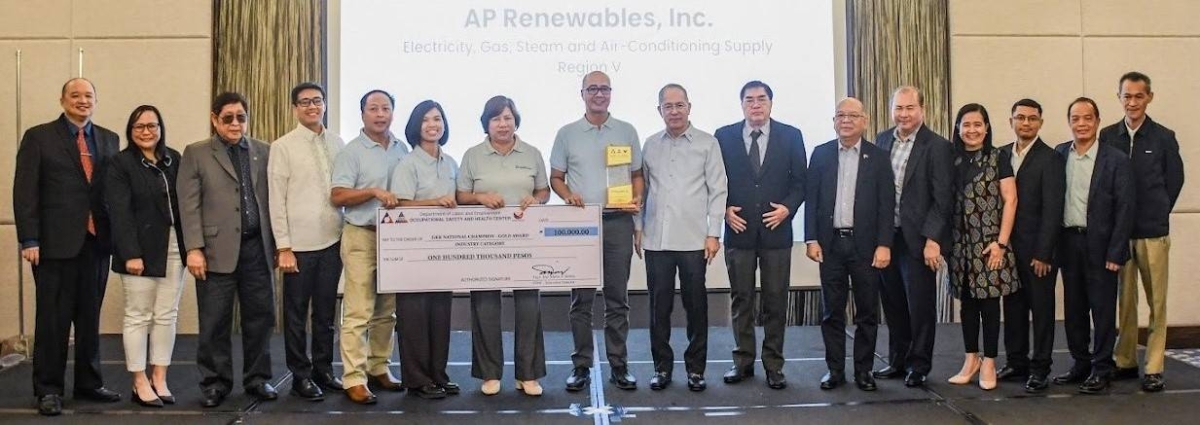 DoLE awards champions in worksite safety