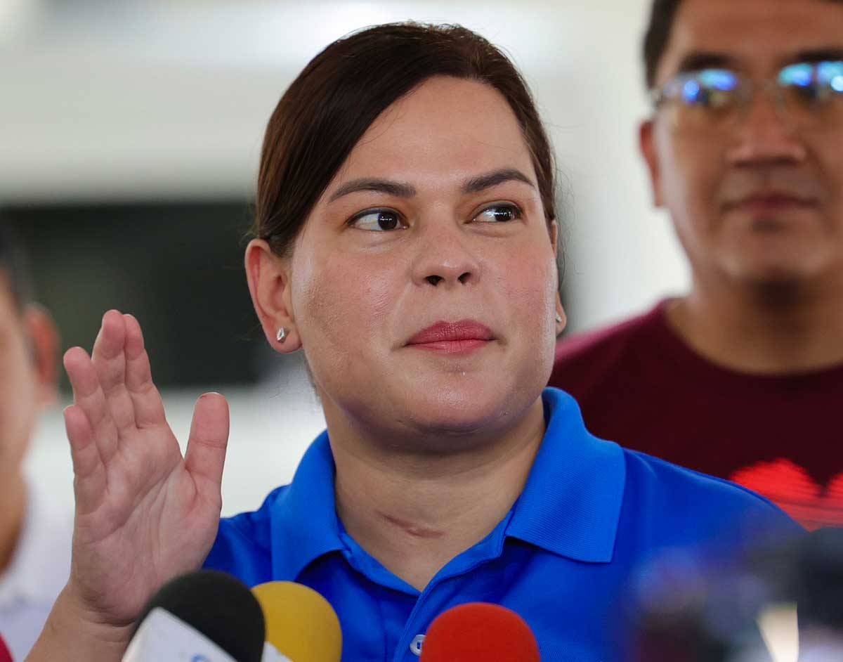 Vice President Sara Duterte. PHOTOS BY ISMAEL DE JUAN