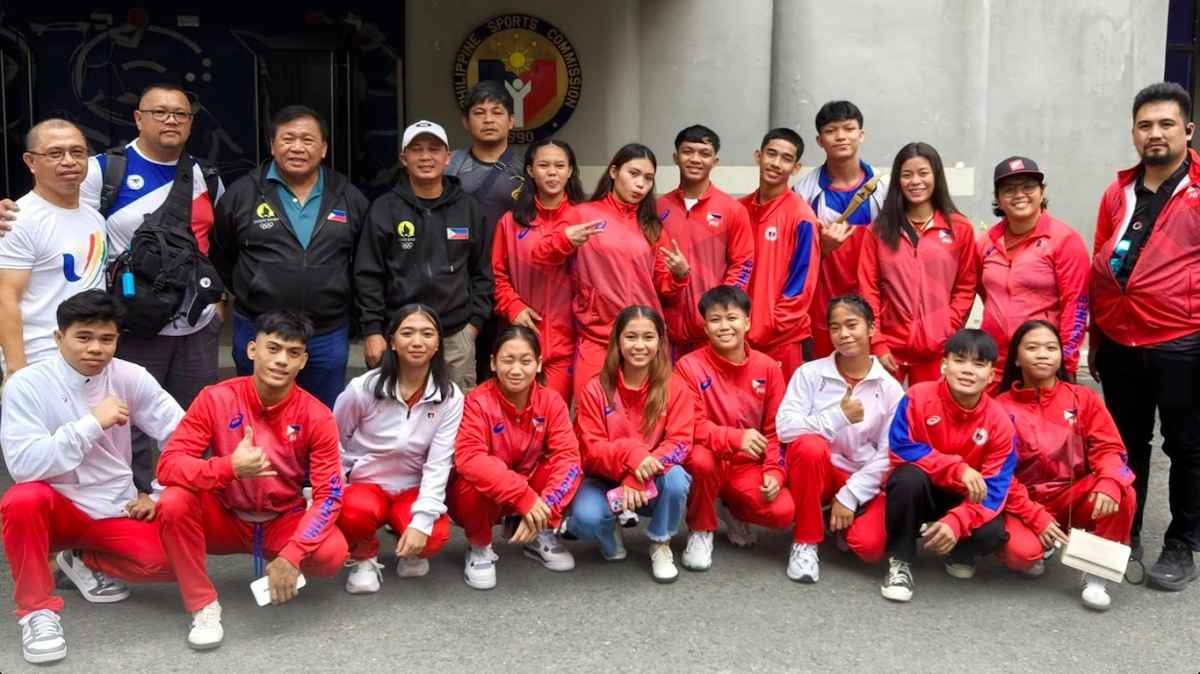 The Philippine national weightlifting team PILIPINAS WEIGHTLIFTING FB PAGE