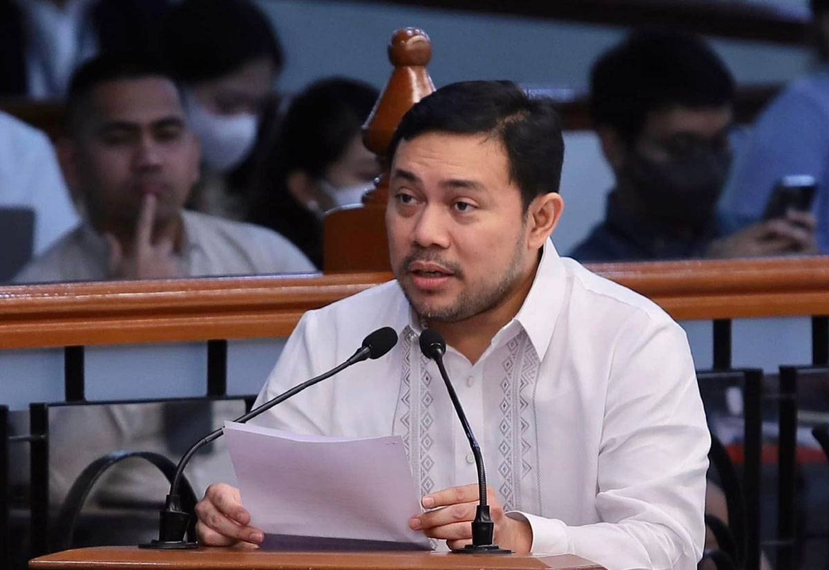 Sen. Mark Villar. Senate PRIB