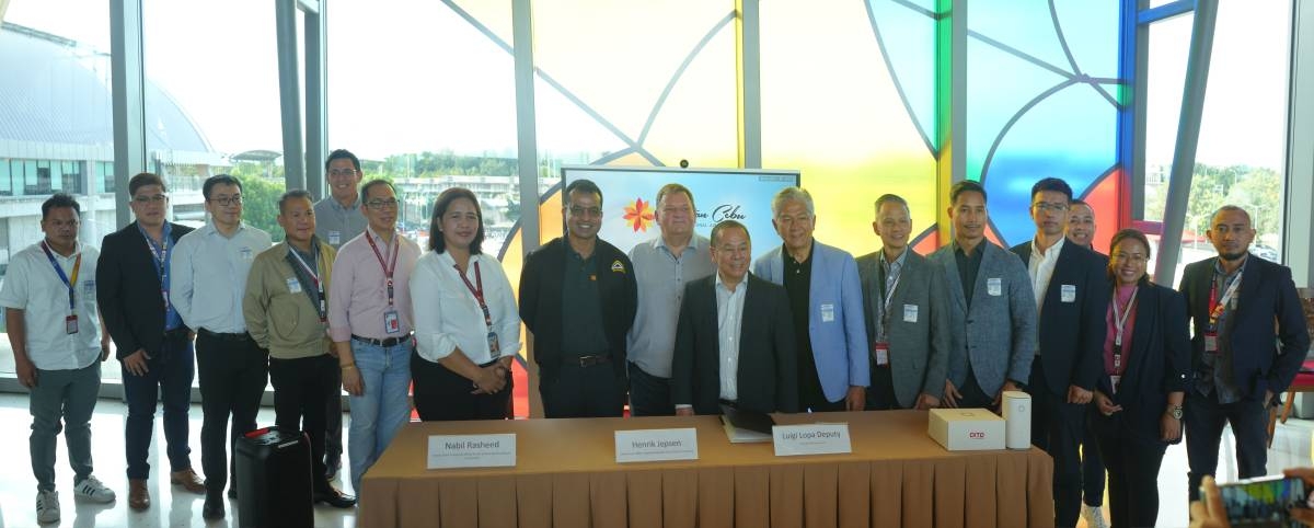 ELEVATING PASSENGER EXPERIENCE Aboitiz InfraCapital GMCAC and DITO Telecommunity come together to power Mactan-Cebu International Airport with cutting-edge digital connectivity. PHOTO FROM ABOITIZ INFRACAPITAL GMCAC