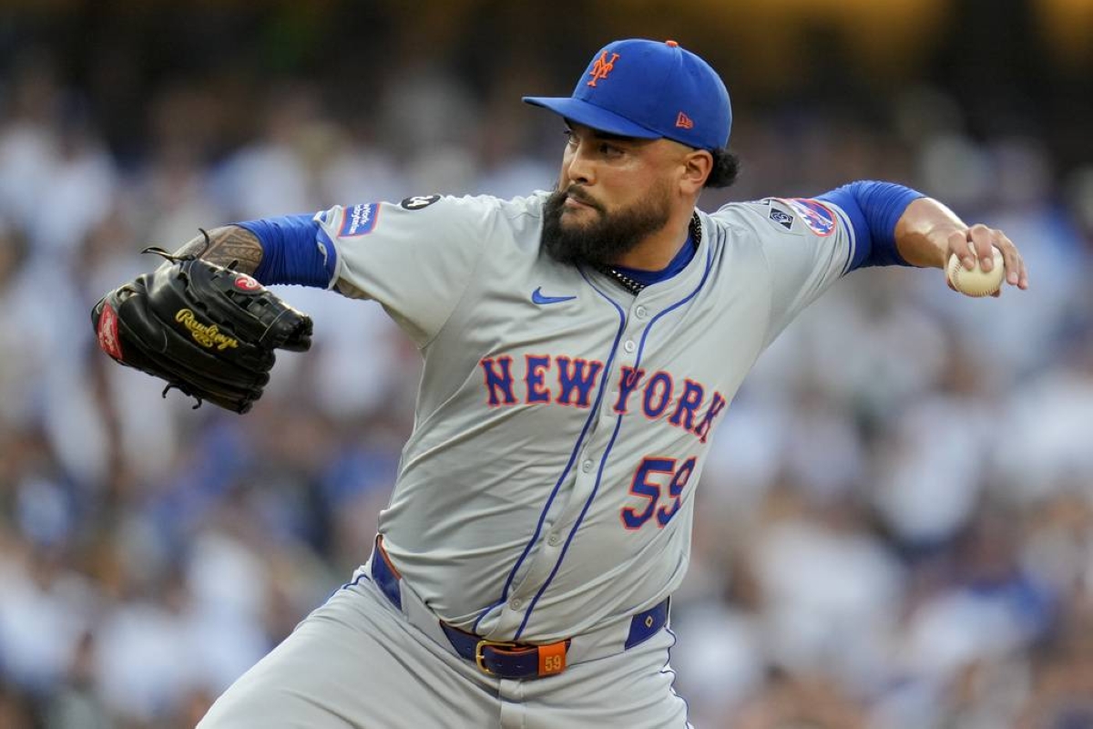 New York Mets pitcher Sean Manaea. AP PHOTO