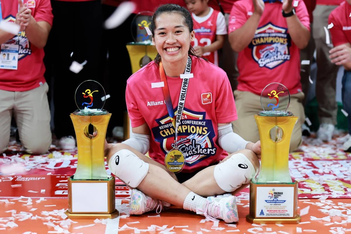 MVP The star-studded team is led by Bernadeth Pons in the 2024 PVL Reinforced Conference. PHOTO BY RIO DELUVIO