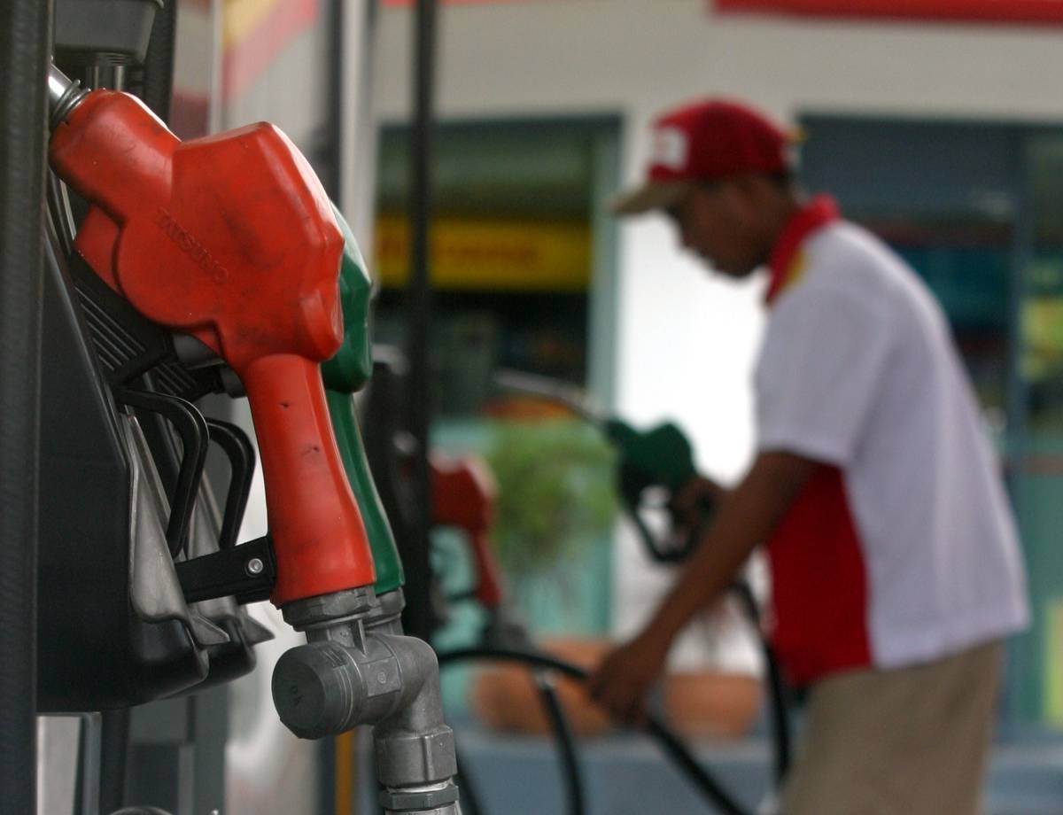 Fuel prices down