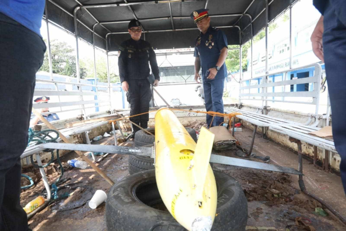 Submarine drone found in Masbate