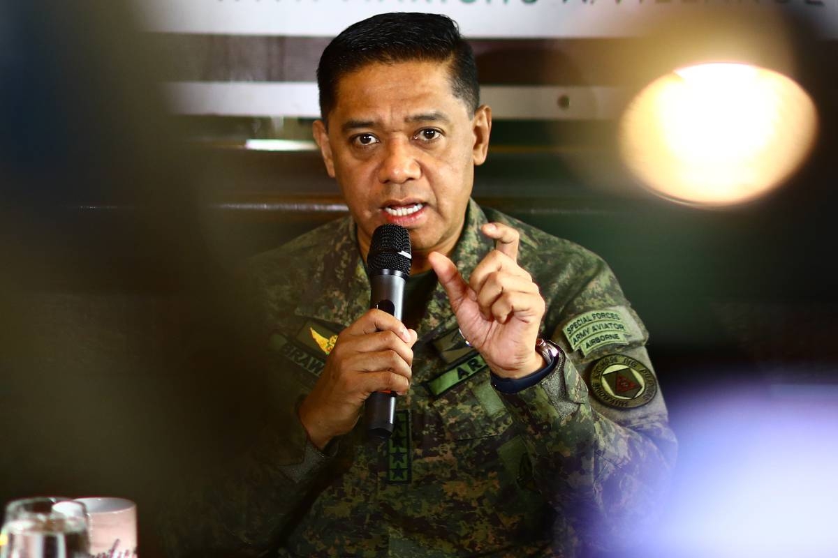 Armed Forces Chief of Staff Gen. Romeo Brawner Jr.  (PHOTO: MIKE ALQUINTO)