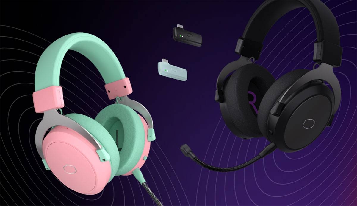 Cooler Master CH351: Auriculares inalámbricos para juegos con sonido envolvente 3D