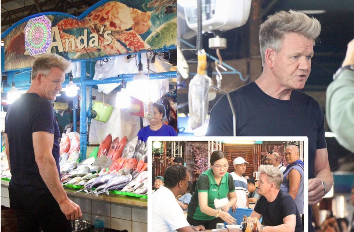 Gordon Ramsay en bazar Cubao prueba ‘paluto’