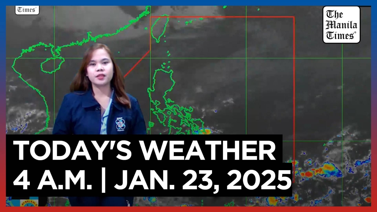 Today's Weather, 4 A.M. | Jan. 23, 2025