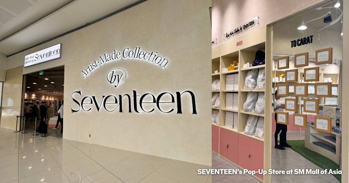 La colección Artist-Made de Seventeen ya está disponible en SM Mall of Asia.