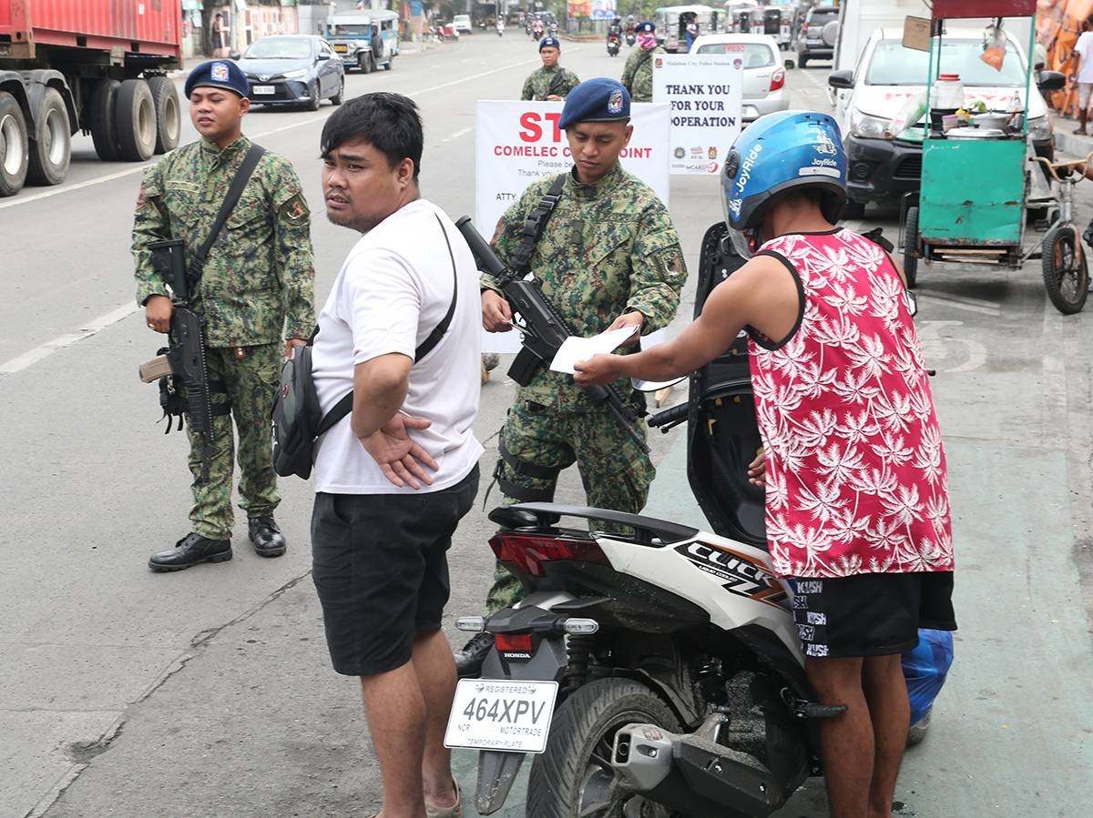 1,200 arrested for poll violations