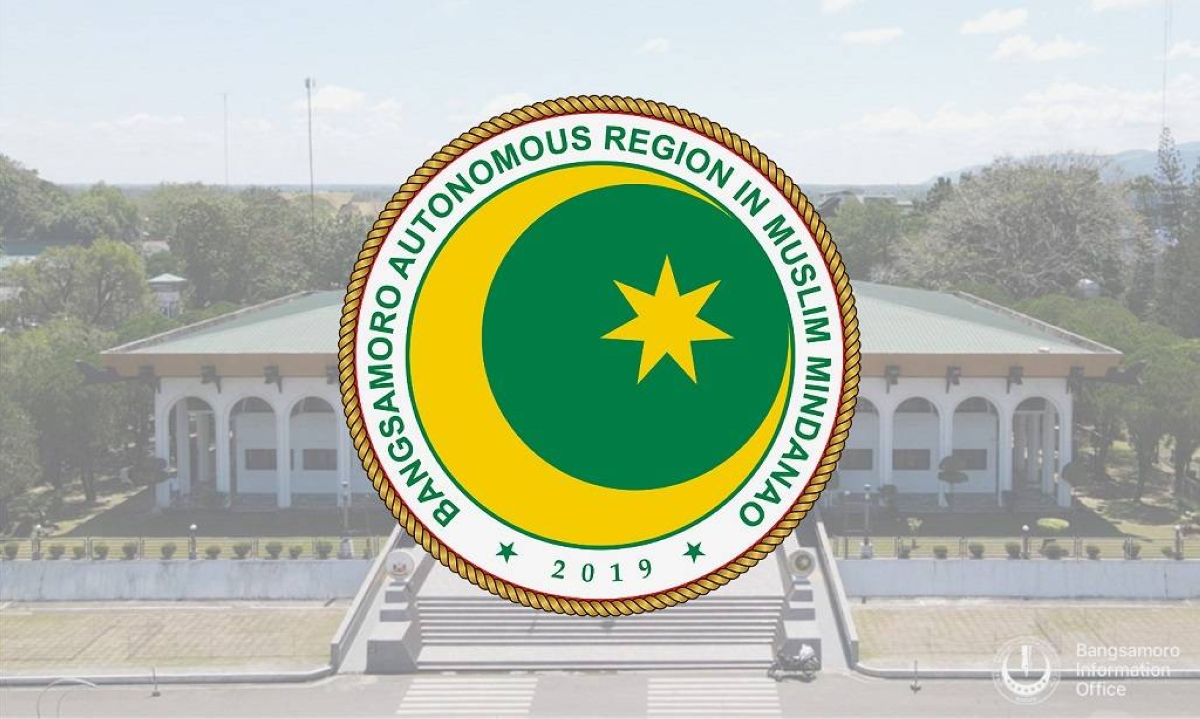 This undated photo shows the logo of the Bangsamoro Autonomous Region in Muslim Mindanao (BARMM) with the Bangsamoro Government Center in the background. PHOTO FROM THE BARMM WEBSITE