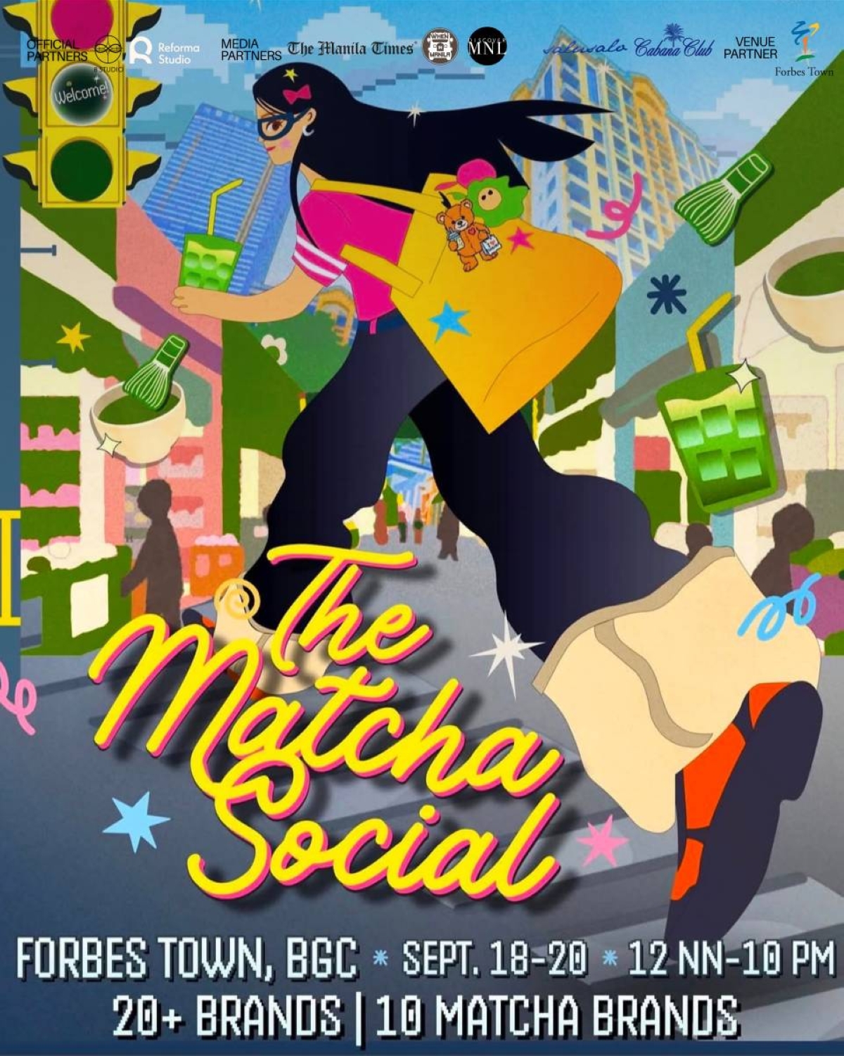 The Matcha Social takes over Forbes Town, BGC this Sept