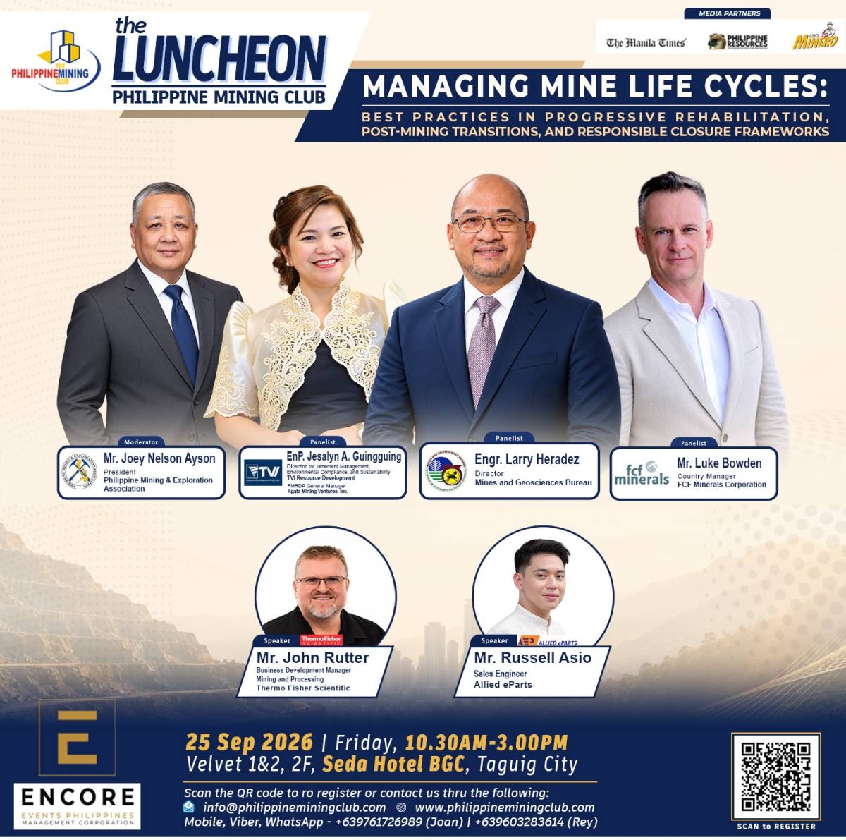 ‘A different luncheon for Philippine Mining Club’