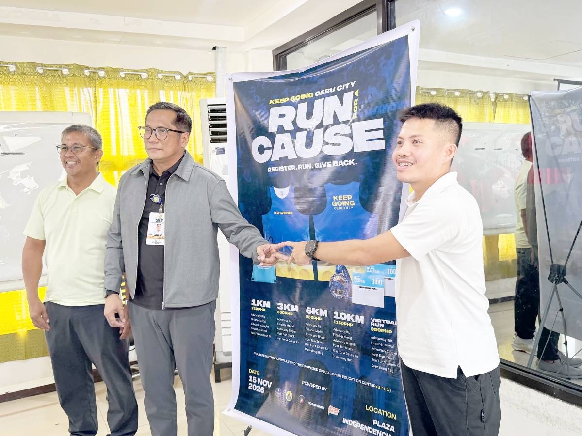 Cebu City fun run supports drug prevention efforts
