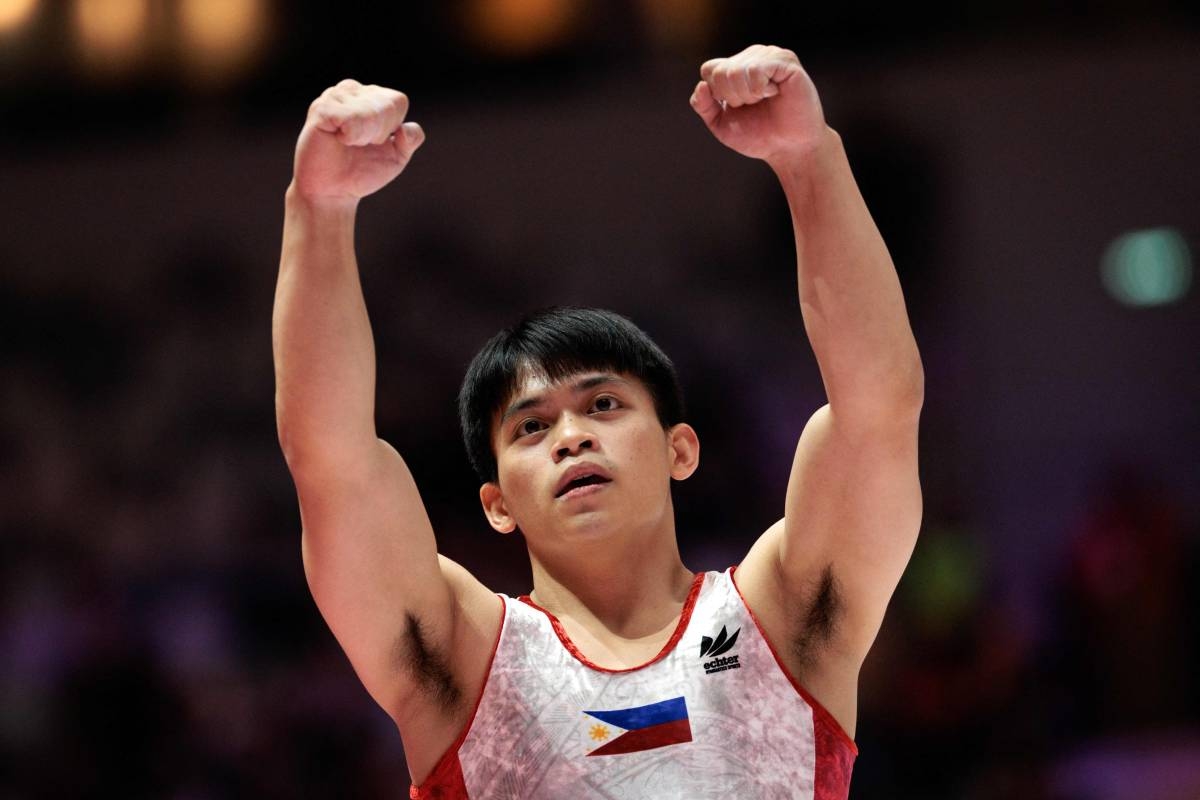 Carlos Yulo begins hunt for Asian Games gold