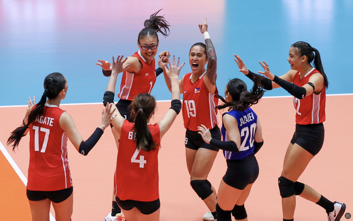 Alas Pilipinas sweeps Qatar to claim first Asian Games win