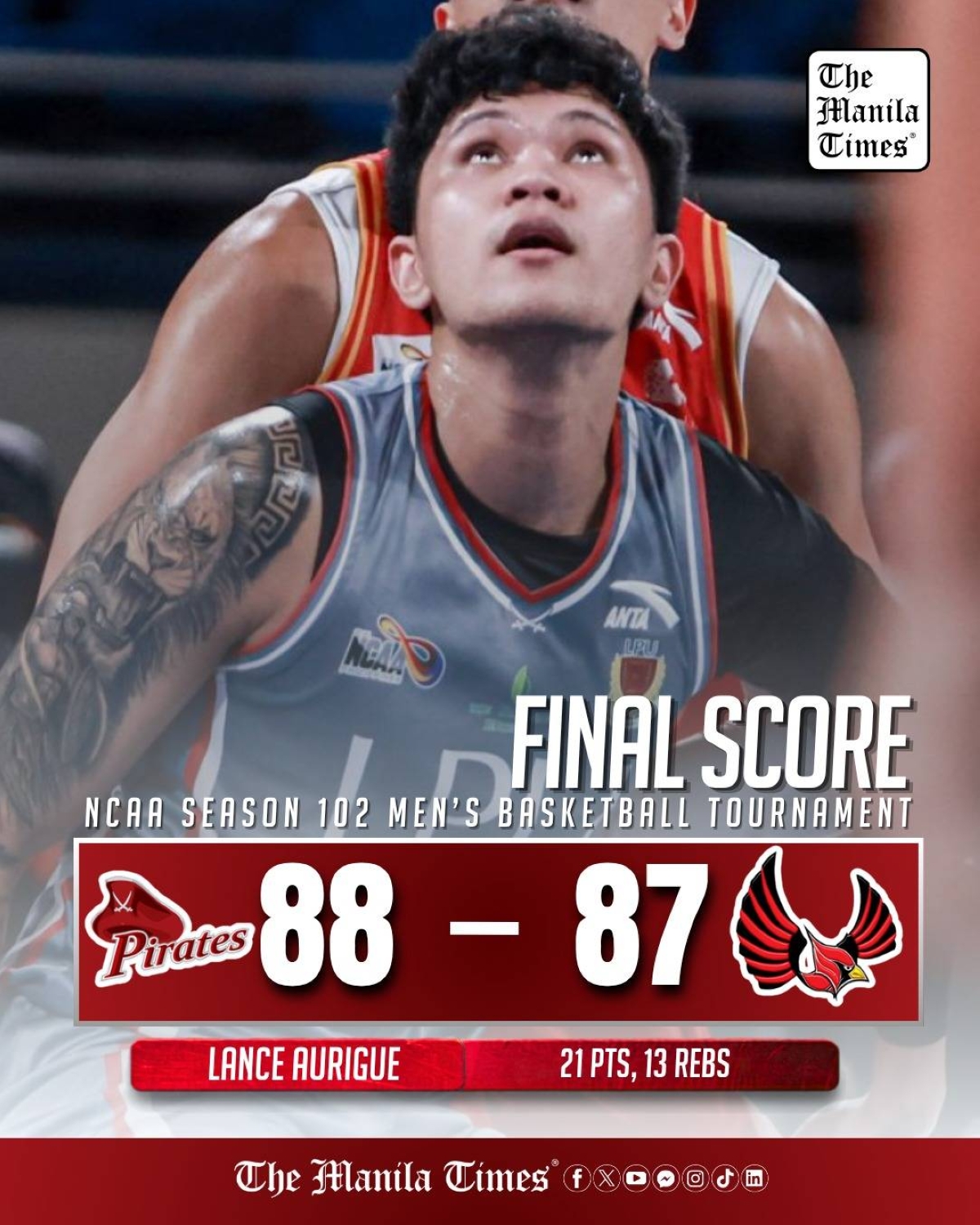 LOOK: Lyceum def. Mapua, 88-87