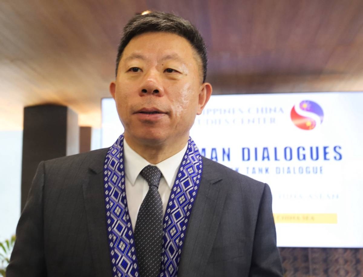 Chinese ambassador to the Philippines Jing Quan. PHOTO BY JOHN ORVEN VERDOTE