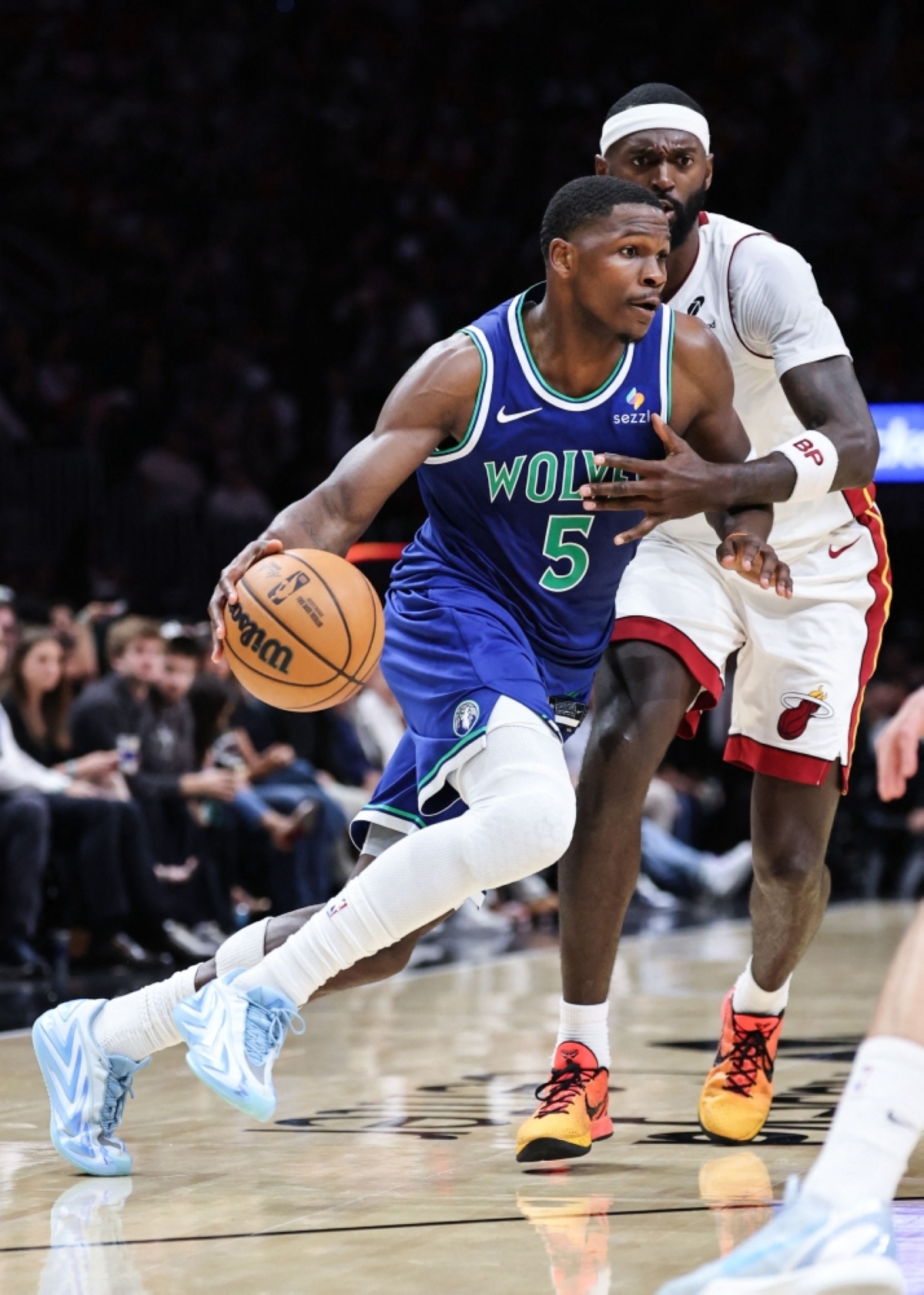 Edwards, Timberwolves spoil Giannis’ Heat debut