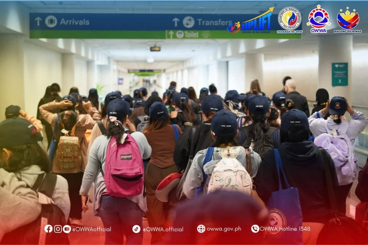 49 OFWs arrive from Saudi Arabia; repatriates hit 248