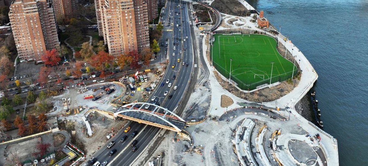 Higher Ground: How New York is raising a park to hold back the sea