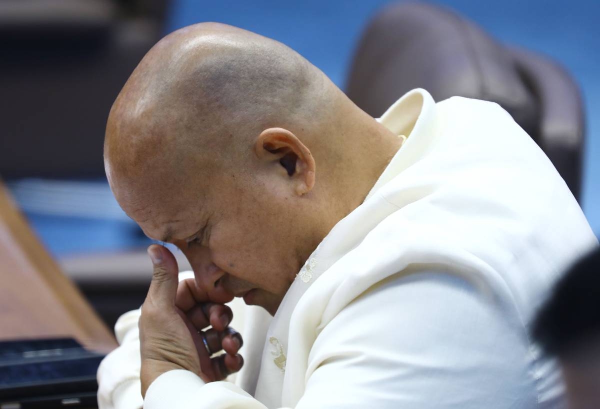 Sen. Ronald Dela Rosa PHOTO BY MIKE ALQUINTO/FILE