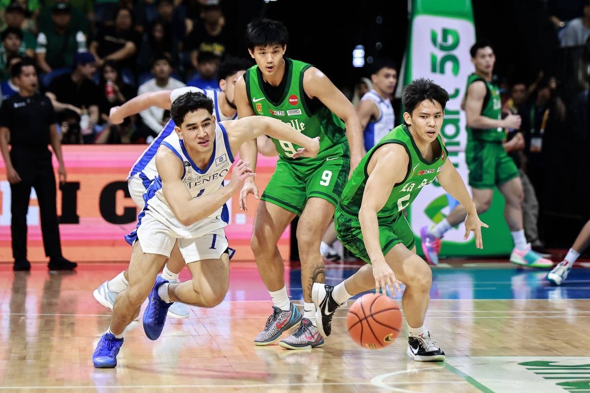 La Salle outlasts Ateneo in OT, rolls to third straight win&nbsp;