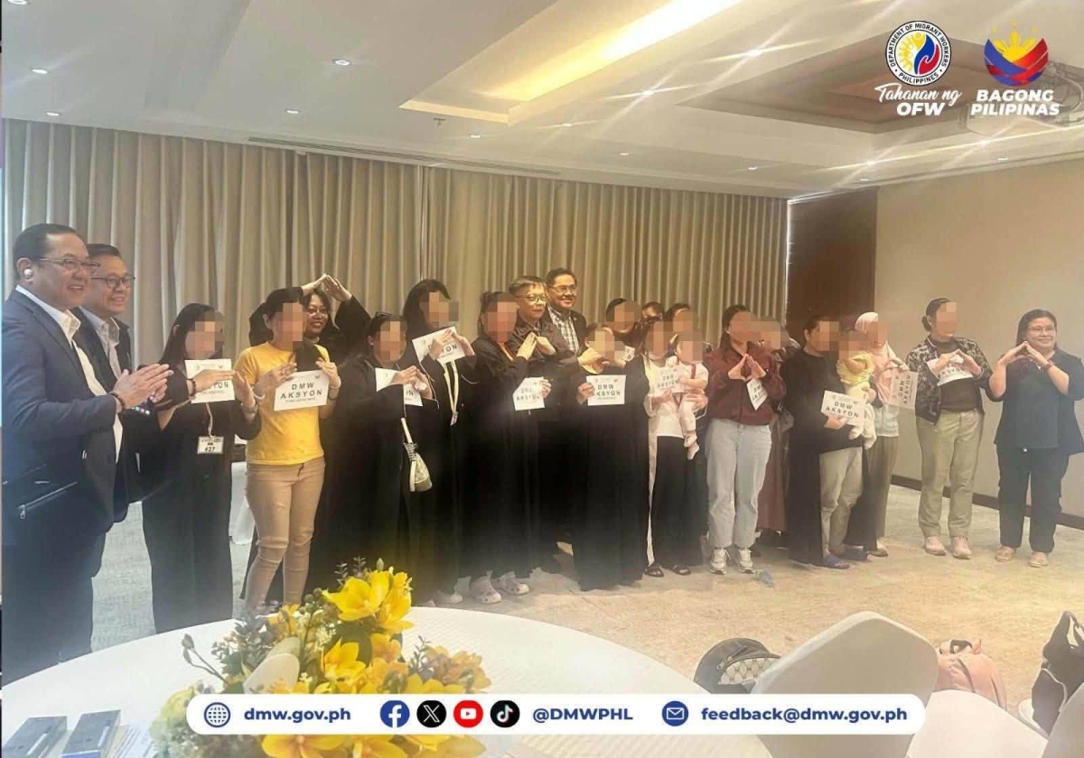 PH Officials Visit OFW Survivors of Riyadh Airport Attack; No Deployment Ban Yet