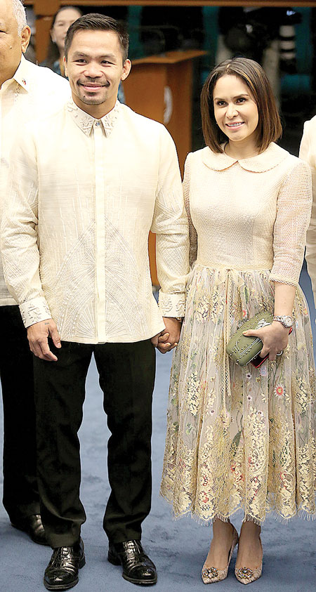 Bongga! Jinkee Pacquiao flaunts P95K Dolce & Gabanna dress - POLITIKO  Mindanao