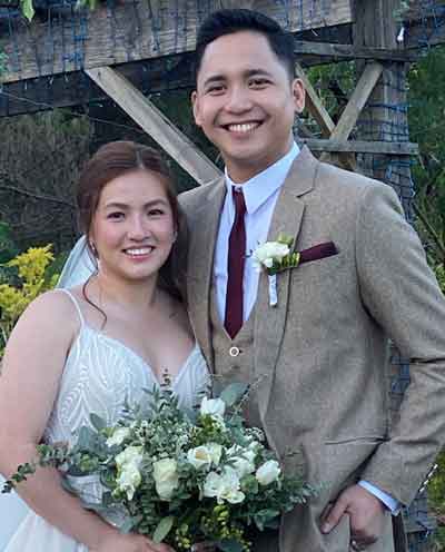 Joyce Ching Gets Her First Kiss From New Hubby On Their Wedding Day The Manila Times