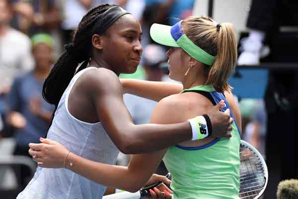 Coco Gauff 15 Crashes Out In Tears At Australian Open The Manila Times