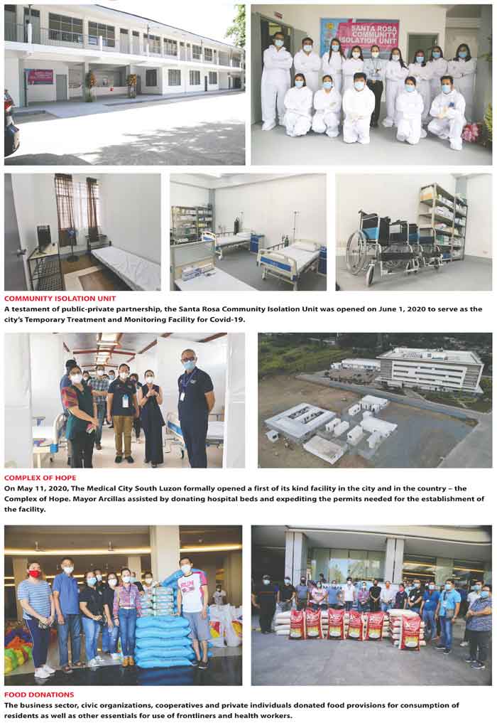 Santa Rosa Lgu Responds To People S Needs Amid Pandemic The Manila Times