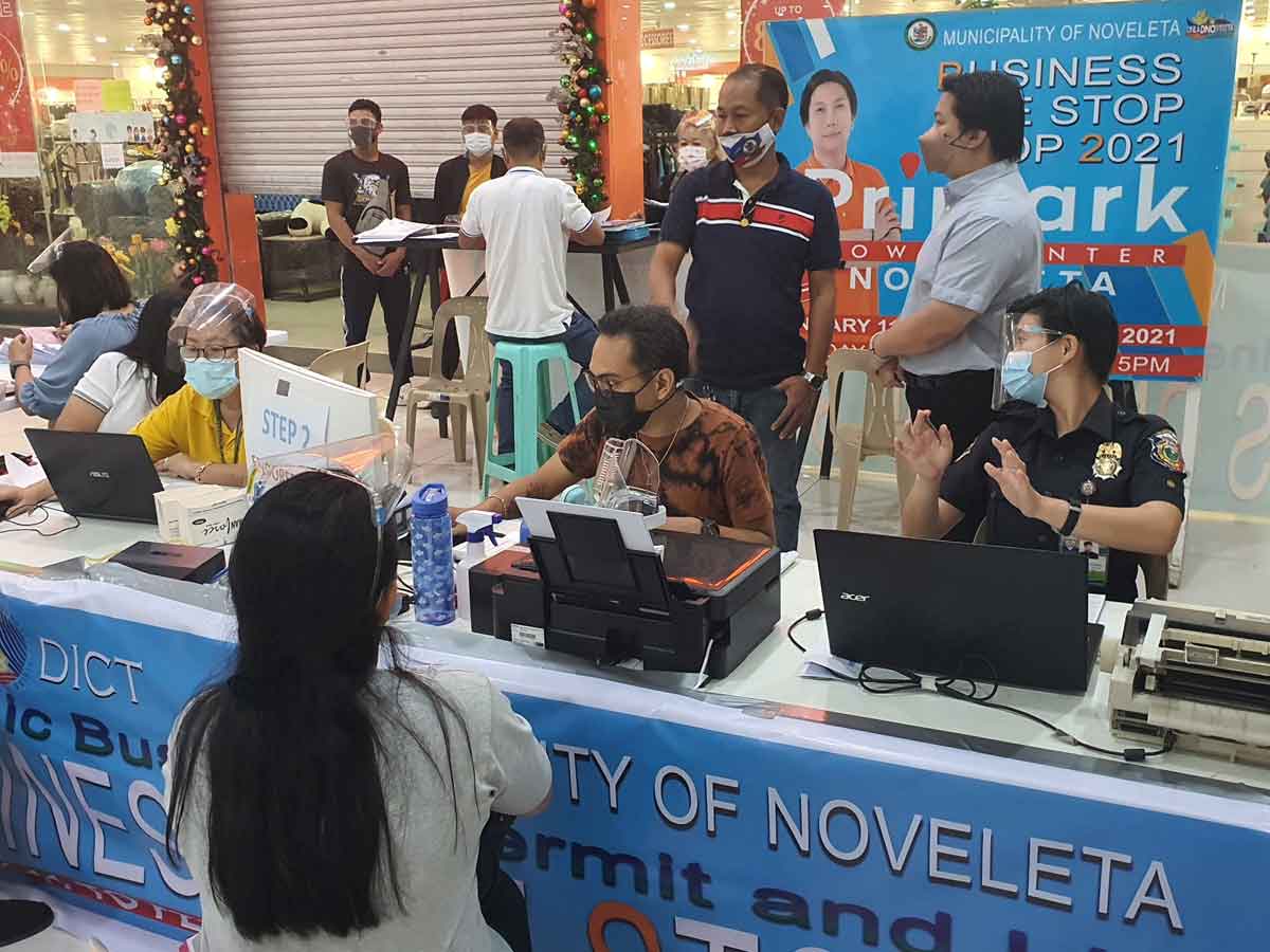 Noveleta LGU launches BOSS in Primark Mall | The Manila Times